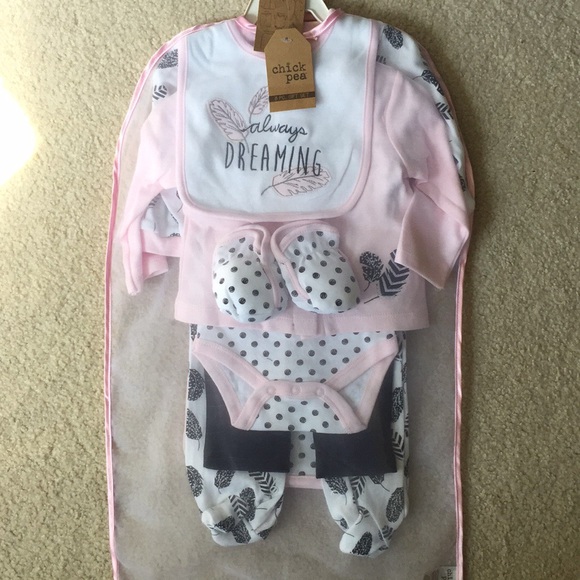 chick pea baby onesie